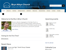 Tablet Screenshot of brynathynchurch.org